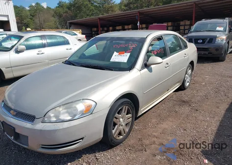 2012 Chevrolet Impala Lt from USA, damaged, VIN 2G1WG5E33C1235578